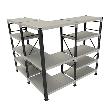 Dexion Longspan Shelving Accessories - Longspan 2 Corner Bay 4